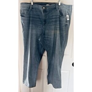 Old Navy Jeans Power Straight Size 24 Plus Short New, With Tags, 46" X 28" BxKK6